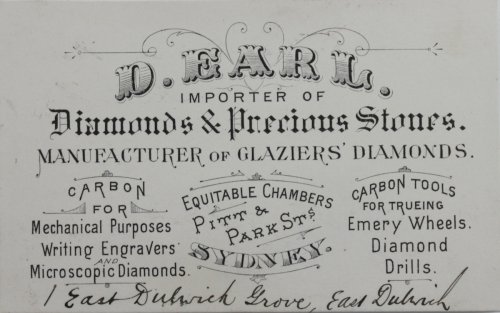 Importer of Diamonds & Precious Stones. Manufacturers of Glaziers&rsquo; Diamonds.