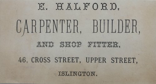 Carpenter, Builder, and Shop Fitter.