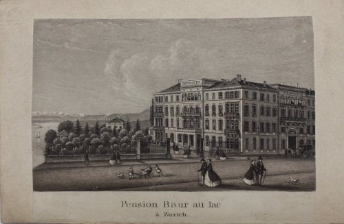 Pension Baur au Lac. [Propri&eacute;taire J. Baur]