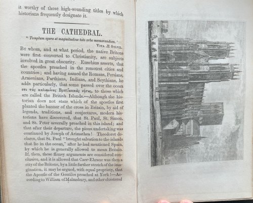 The Strangers&rsquo; Guide Through the City of York and Its Cathedral. Illustrated with a plan of the city and wood engravings. The whole compiled from original and authentic documents.