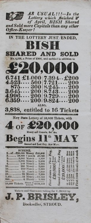 As Usual!!! In the Lottery, which finished 3rd of April, Bish Shared and Sold More Capitals than any Other Office-Keeper.