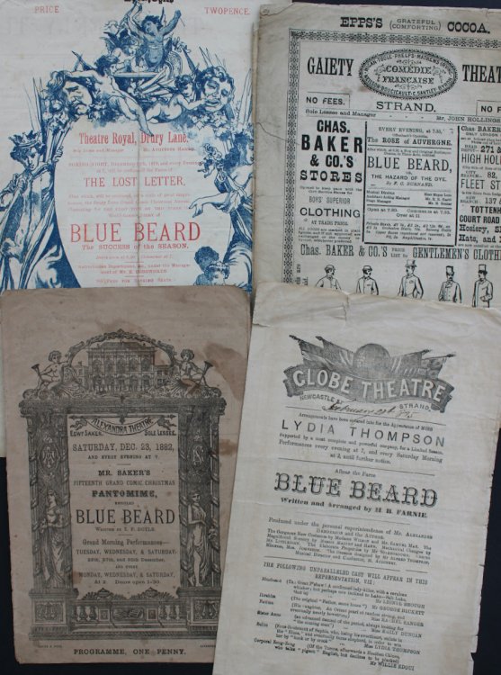 Collection of Pantomime programmes for various productions.