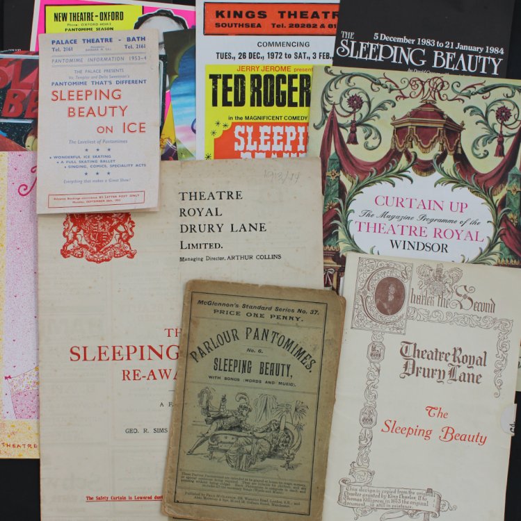 Collection of Programmes, posters, handbills and book of words.