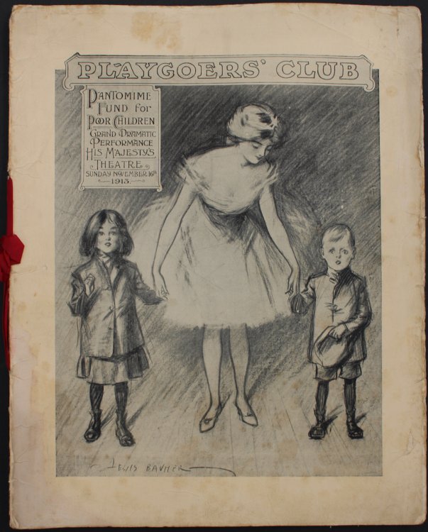 Grand Dramatic Performance In Aid of the Playgoers&rsquo; Club Pantomime Fund for Poor Children. [Programme]