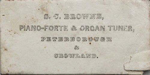 Image for Piano-Forte & Organ Tuner. Piano-Forte & Organ Tuner.