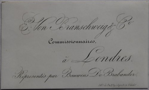 Image for Commissionnaires à Londres. Répresentés par Bauvens De Brabander. Commissionnaires à Londres. Répresentés par Bauvens De Brabander.