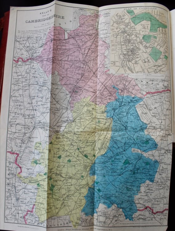 Kelly&rsquo;s Directory of the Counties of Cambridge, Norfolk and Suffolk. 1912.