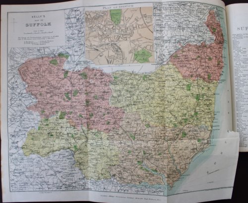 Kelly&rsquo;s Directory of the Counties of Cambridge, Norfolk and Suffolk. 1916.