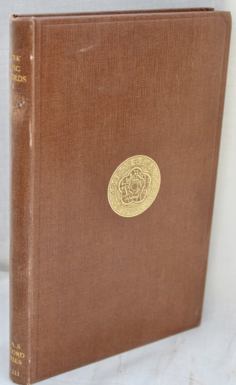 Image for Record Series Vol. CVIII. York Civic Records Vol. IV, edited by Angelo Raine. Record Series Vol. CVIII. York Civic Records Vol. IV, edited by Angelo Raine.