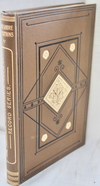 Image for Record Series Vol. XXXVII. Yorkshire Inquisitions. Vol. IV. edited by William Brown. Record Series Vol. XXXVII. Yorkshire Inquisitions. Vol. IV. edited by William Brown.