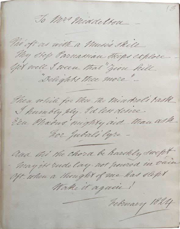 Original M.S. Poetry. Nugae Canorae. [Poetic trifles]