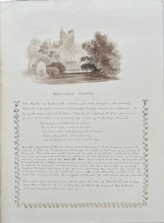 Architectural Remains in Yorkshire, with a Short Historical Account of Each.