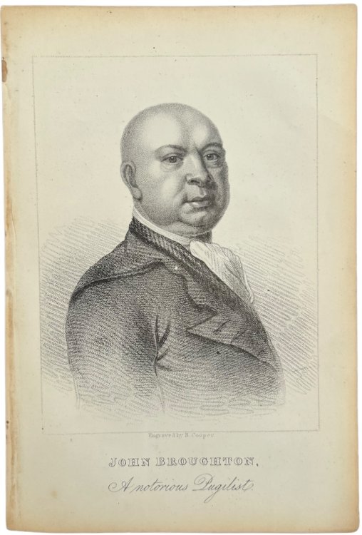 John Broughton, a Notorious Pugilist.