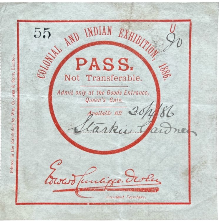Pass. Not Transferable.