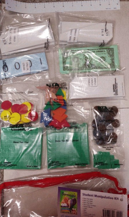 Image for Math Expressions: Student Manipulative Kit Level 3 Math Expressions: Student Manipulative Kit Level 3