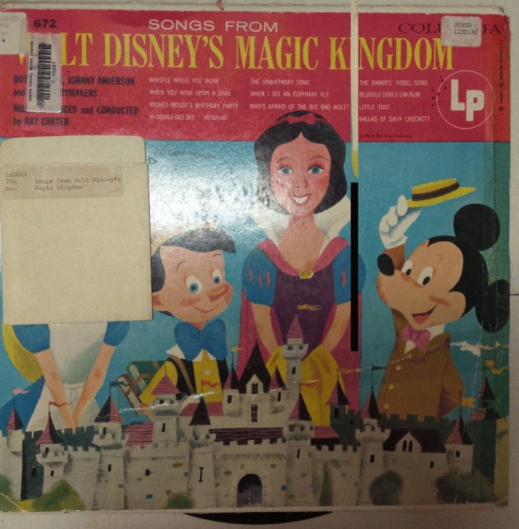 Image for Dotty Evans, Johnny Anderson & The Merrymakers Songs From Walt Disney's Magic Kingdom Lp Vinyl Record Dotty Evans, Johnny Anderson & The Merrymakers Songs From Walt Disney's Magic Kingdom Lp Vinyl Record