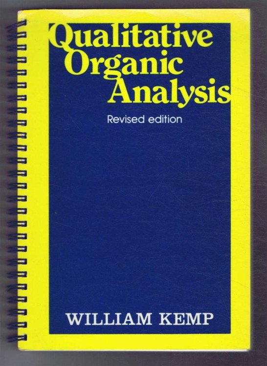 Image for Qualitative Organic Analysis Qualitative Organic Analysis