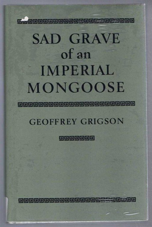 Image for Sad Grave of an Imperial Mongoose Sad Grave of an Imperial Mongoose