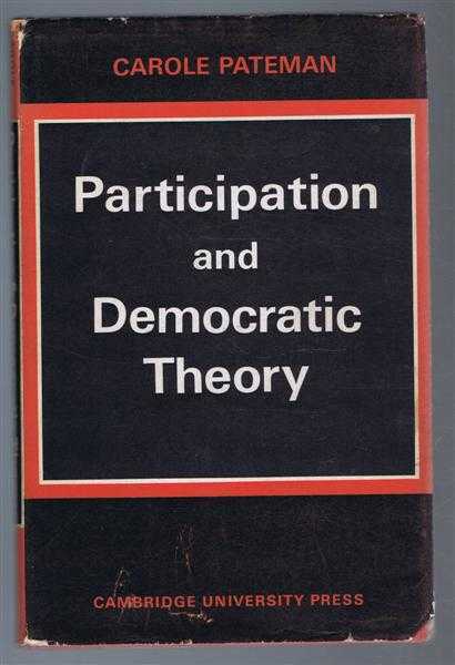 Participation and Democratic Theory