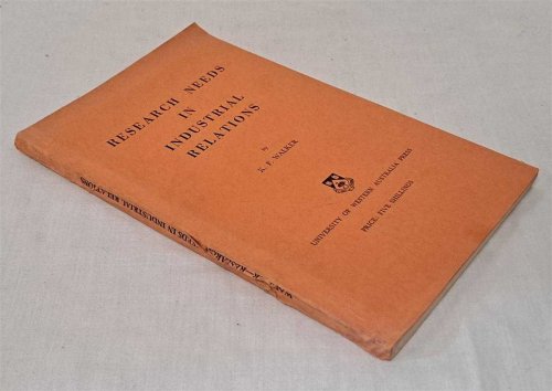 Image for Research Needs in Industrial Relations Research Needs in Industrial Relations