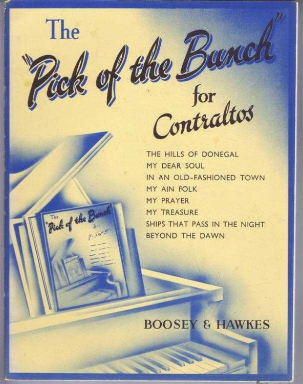 Image for The Pick of the Bunch for Contraltos The Pick of the Bunch for Contraltos