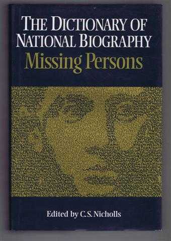 Image for The Dictionary of National Biography, Missing Persons The Dictionary of National Biography, Missing Persons