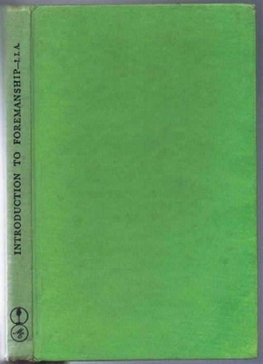 Image for Introduction to Foremanship Introduction to Foremanship