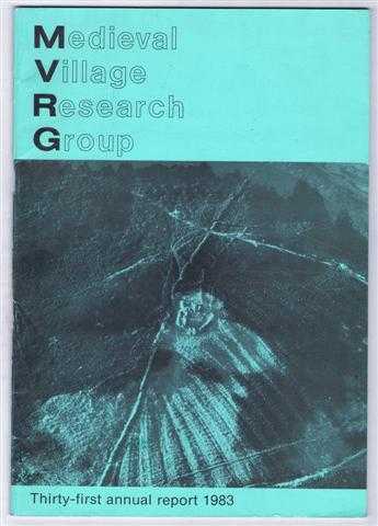 Image for Medieval Village Research Group, Thirty-first annual report 1983 Medieval Village Research Group, Thirty-first annual report 1983