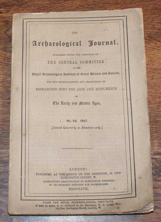 Image for The Archaeological Journal No. 93, March 1867, For Researches into the Early and Middle Ages The Archaeological Journal No. 93, March 1867, For Researches into the Early and Middle Ages