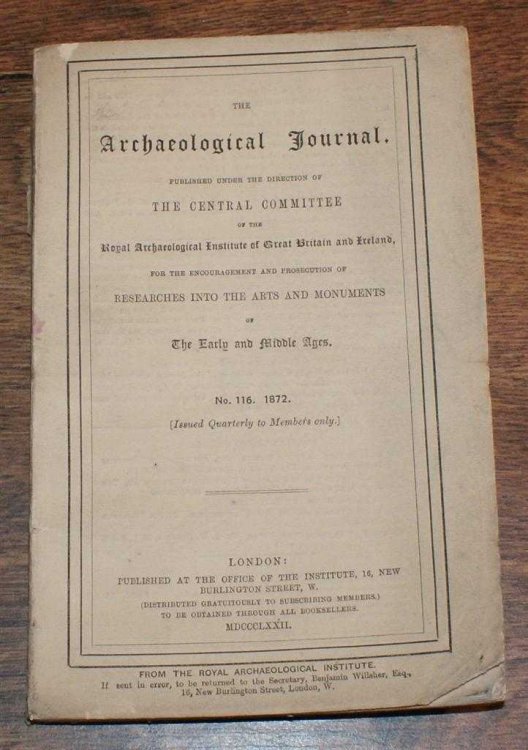 Image for The Archaeological Journal, No. 116, December 1872, For Researches into the Early and Middle Ages The Archaeological Journal, No. 116, December 1872, For Researches into the Early and Middle Ages