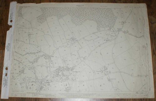 1:2,500 Ordnance Survey Map, Yorkshire (West Riding) Sheet CCLXXIV.1. Edition of 1931, Re-Surveyed 1891, Revised 1929, Re-Levelled 1930, Cawthorne and Area to NE