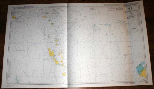 Nautical Chart No. 4633 Pacific Ocean - Soloman Islands to Fiji including Vanuatu