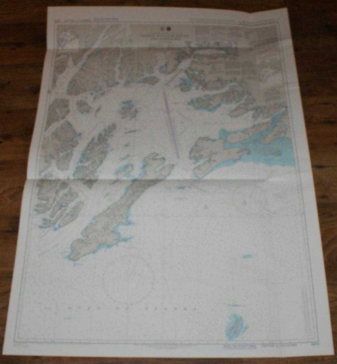 Nautical Chart No. 4979 United States - Alaska, South Coast, Prince William Sound and Approaches