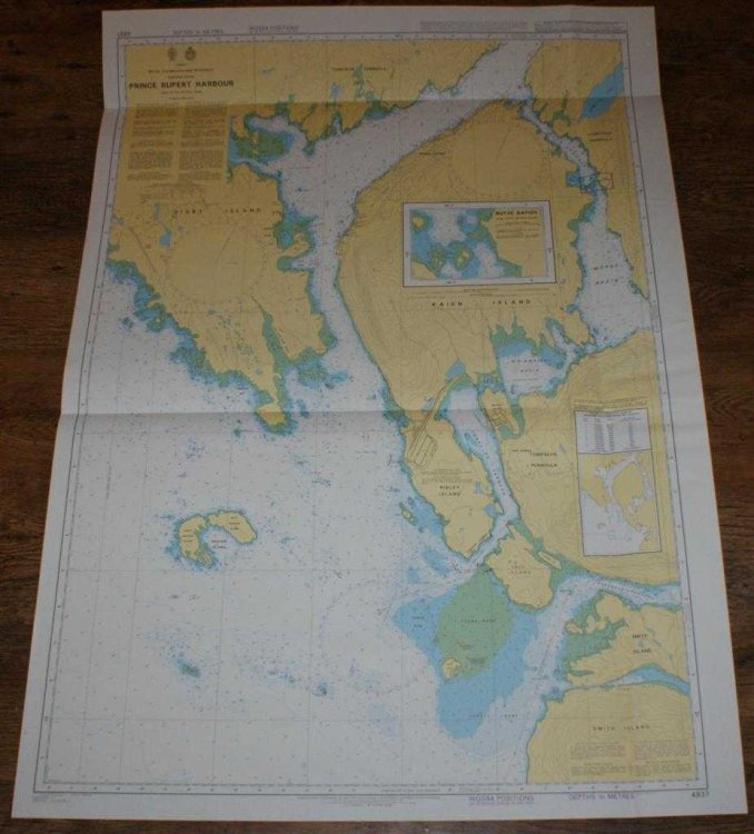 Nautical Chart No. 4937 Canada - British Columbia, Chatham Sound, Prince Rupert Harbour