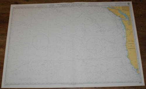 Nautical Chart No. 4806 North Pacific Ocean, San Francisco and Vancouver Island to Mendocino Fracture Zone
