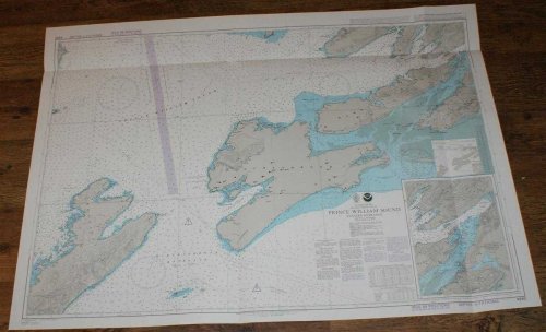 Nautical Chart No. 4980 United States, Alaska - South Coast, Prince William Sound, Eastern Entrance