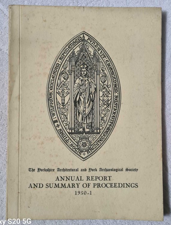 Image for The Yorkshire Architectural and York Archaeological Society, Annual Report and Summary of Proceedings 1950-51 The Yorkshire Architectural and York Archaeological Society, Annual Report and Summary of Proceedings 1950-51