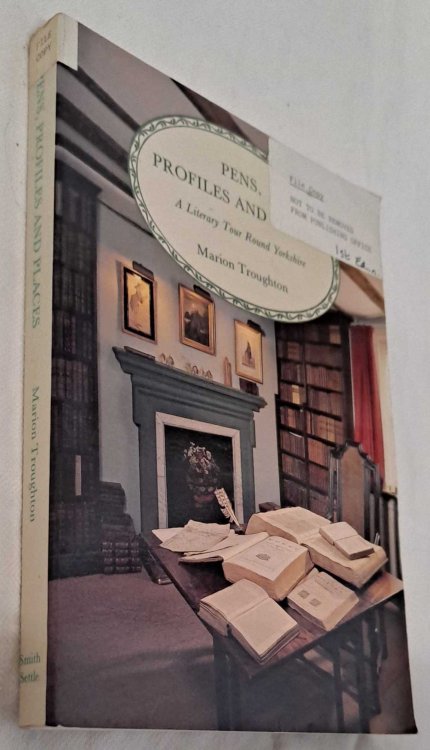 Image for Pens, Profiles and Places, a Literary Tour Round Yorkshire Pens, Profiles and Places, a Literary Tour Round Yorkshire