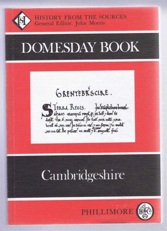 Image for Domesday Book. Volume 18: Cambridgeshire Domesday Book. Volume 18: Cambridgeshire