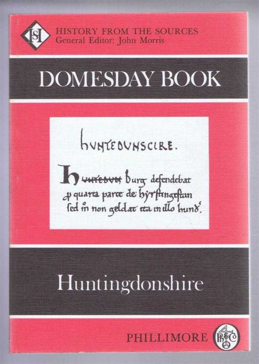 Image for Domesday Book. Volume 19: Huntingdonshire Domesday Book. Volume 19: Huntingdonshire