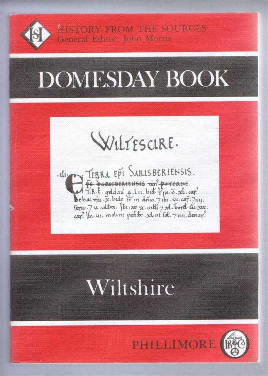 Image for Domesday Book. Volume 6: Wiltshire Domesday Book. Volume 6: Wiltshire