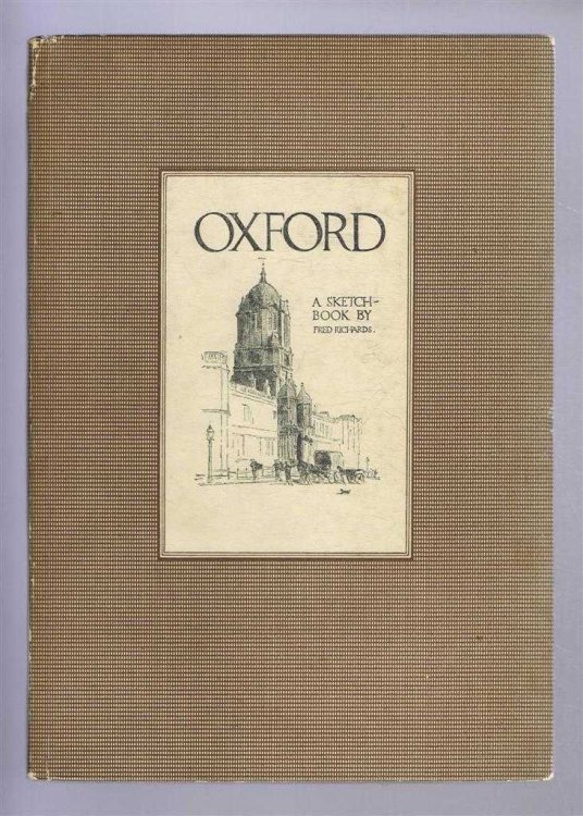 Image for Oxford, a Sketch-book by Fred Richards Oxford, a Sketch-book by Fred Richards