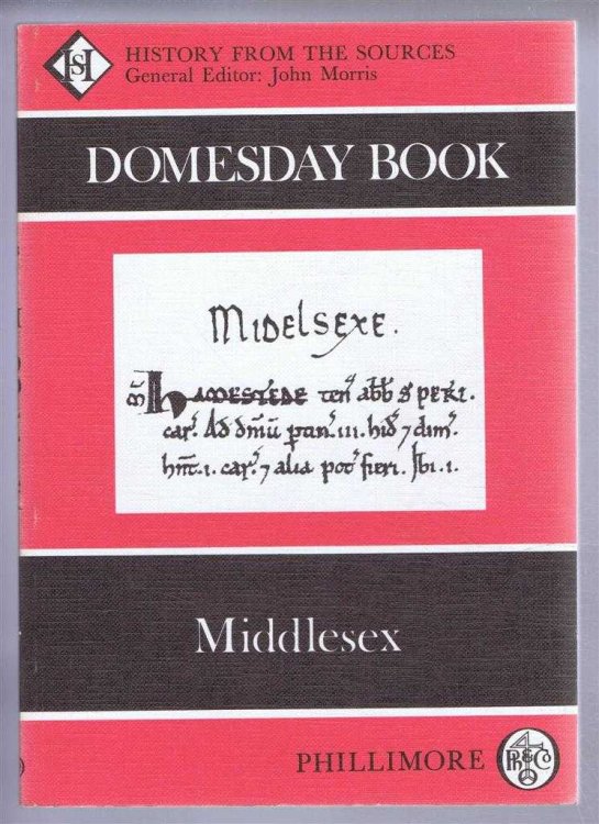 Image for Domesday Book. Volume 11: Middlesex Domesday Book. Volume 11: Middlesex