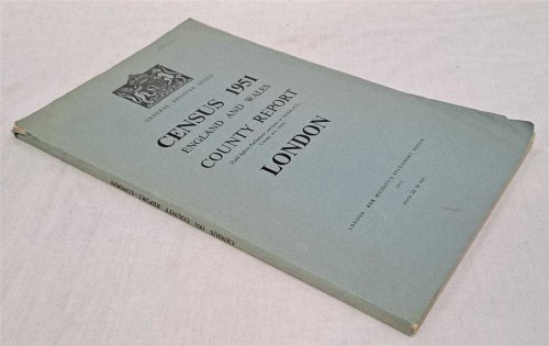 Image for General Register Office, Census 1951 England and Wales County Report London General Register Office, Census 1951 England and Wales County Report London