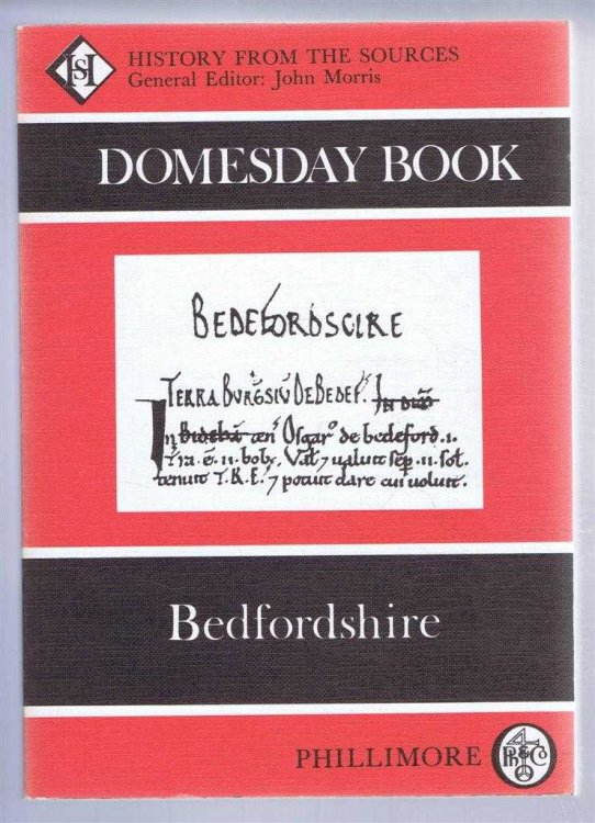 Image for Domesday Book. Volume 20: Bedfordshire Domesday Book. Volume 20: Bedfordshire