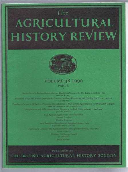 The Agricultural History Review, Volume 38 1990 Part II