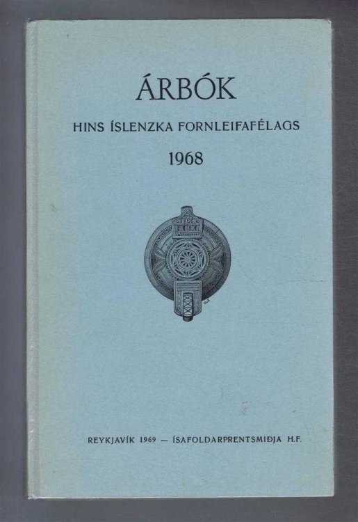 Image for Arbok Hins Islenzka Fornleifafelags 1968 (Yearbook of the Icelandic Archaeological Society) Arbok Hins Islenzka Fornleifafelags 1968 (Yearbook of the Icelandic Archaeological Society)
