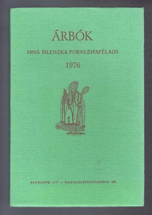 Image for Arbok Hins Islenzka Fornleifafelags 1976 (Yearbook of the Icelandic Archaeological Society) Arbok Hins Islenzka Fornleifafelags 1976 (Yearbook of the Icelandic Archaeological Society)