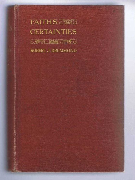 Image for Faith's Certainties Faith's Certainties