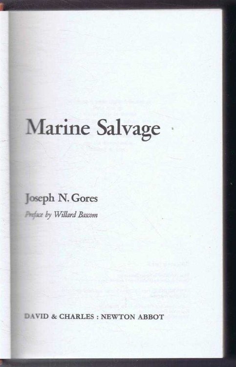 Image for Marine Salvage Marine Salvage